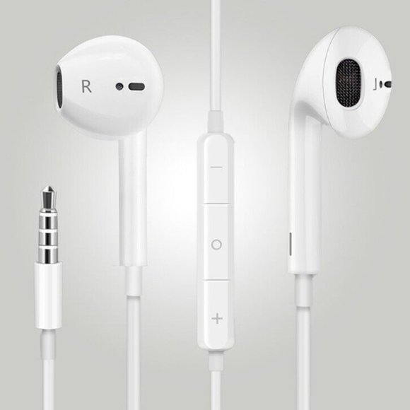 Apple Headphones New Apple Oem Earbud Headphones Wired With 35mm Plug Poshmark
